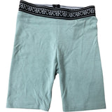 River Island Kids Stretch Shorts Size UK2-3Y Green Cotton Blend Casual Wear
