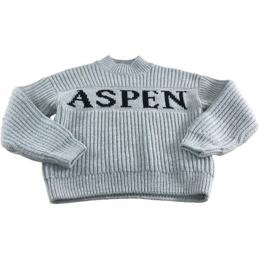 Branded Grey Aspen Jumper - Size 8-10