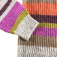 Rainbow Stripe Jumper Women's Multicolour Knit High Neck