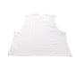 River Island Women's White Sleeveless Top XXL Cotton Casual Fashion Layering