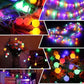 Lightnum LED Globe String Lights 10m 100LEDs Multiple Colour 8 Lighting Modes