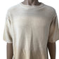 River Island Stone Casual Sweater UK LARGE Men's Short Sleeve Knit Top