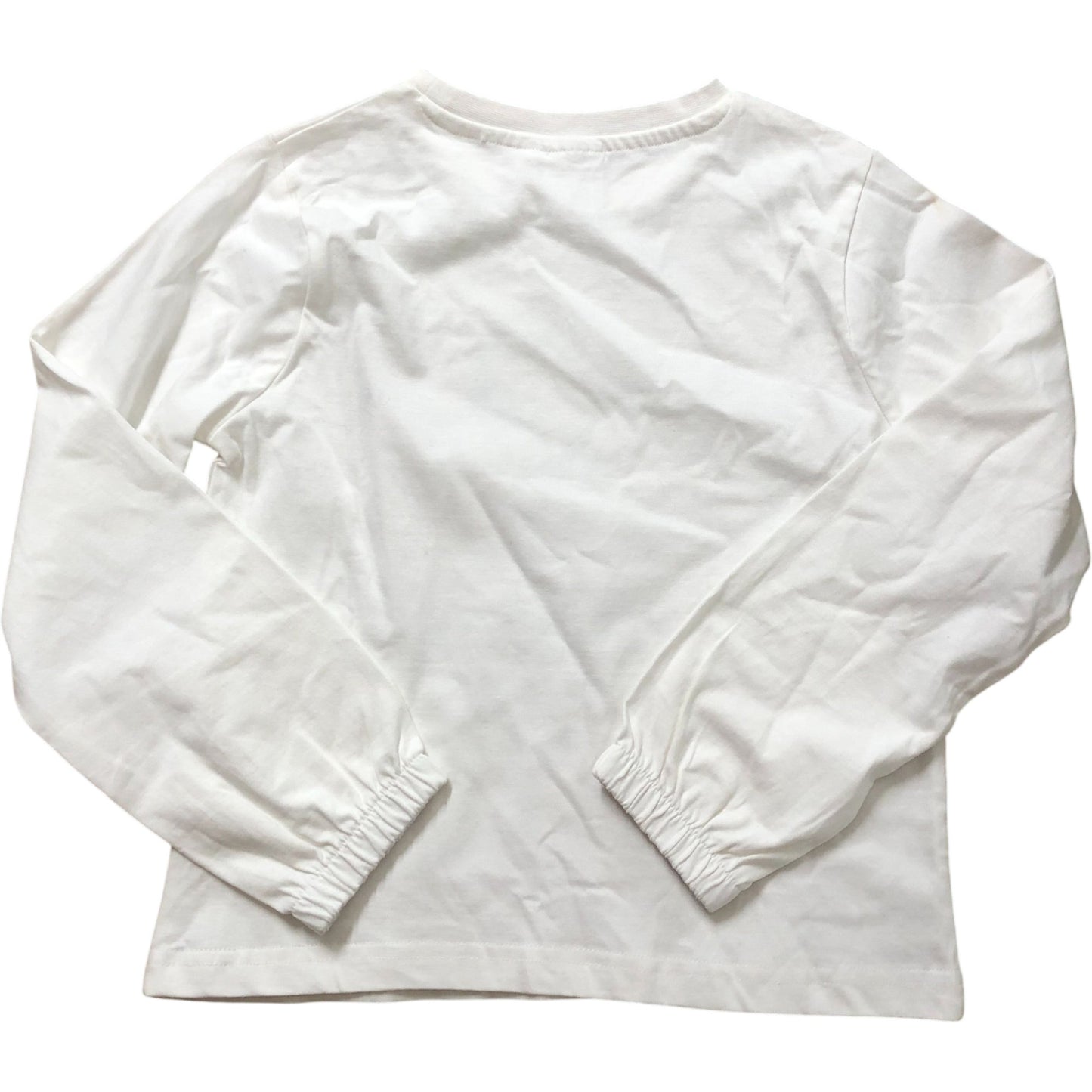 Cyrillus x Peanuts Snoopy Long Sleeve T-Shirt 8 Years Kids White Love Is Graphic