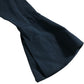 River Island UK8 Women's Black Bell Sleeve Peplum Blouse