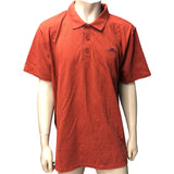 Weird Fish Polo Shirt 3XL Men's Organic Cotton Orange Casual Wear