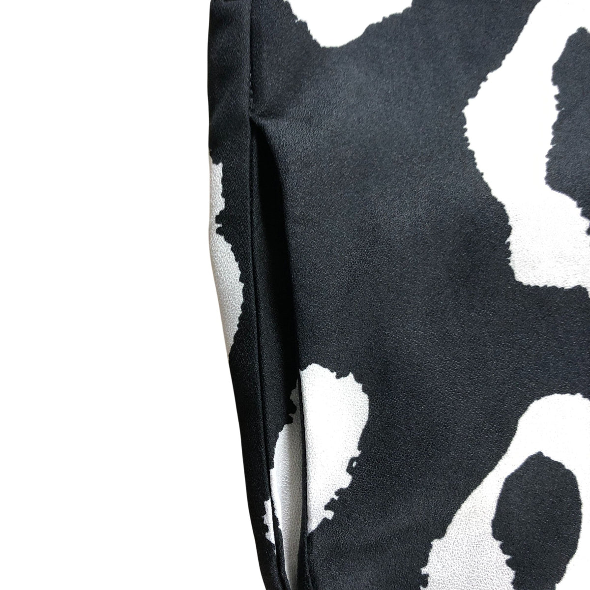 Dancing Leopard UK10 Women's Black White Leopard Print Shirt Dress