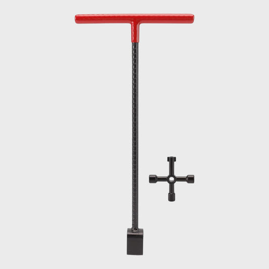 Alloy Steel Water Meter Shut Off Key - T Handle