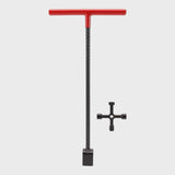 Alloy Steel Water Meter Shut Off Key - T Handle