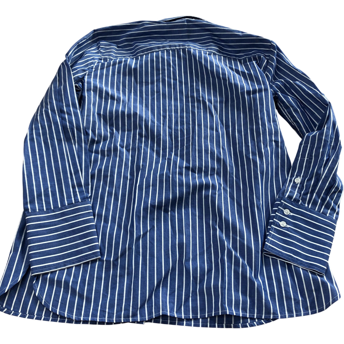 Baukjen Organic Cotton Shirt UK Size 8 Women's Blue Striped