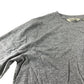Kangaroo Poo Long Sleeve Top M Men's Grey Cotton Viscose Crew Neck Basic Tee