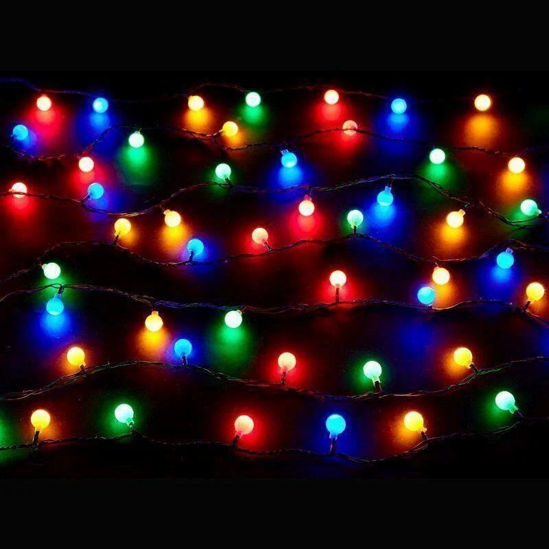 Multicoloured Berry String Lights