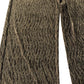 Women's Trousers Bronze Striped Stretchy Fabric Casual Wear 12 Regular