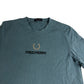 Fred Perry XL T-Shirt Men's Short Sleeve Cotton Blue Logo Tee Shirt