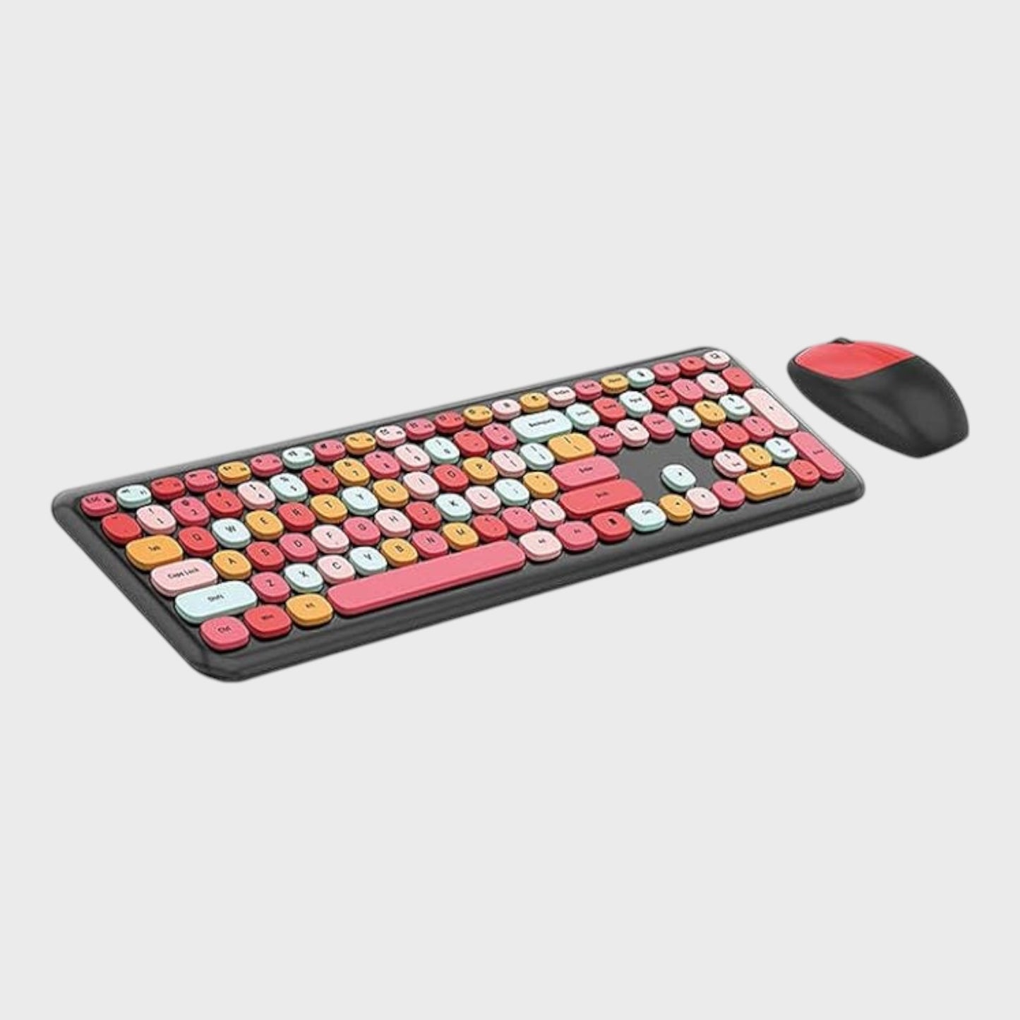 Colour Pop Wireless Keyboard & Mouse Set