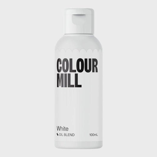 Colour Mill Oil Based Food Colouring - White - 100ml