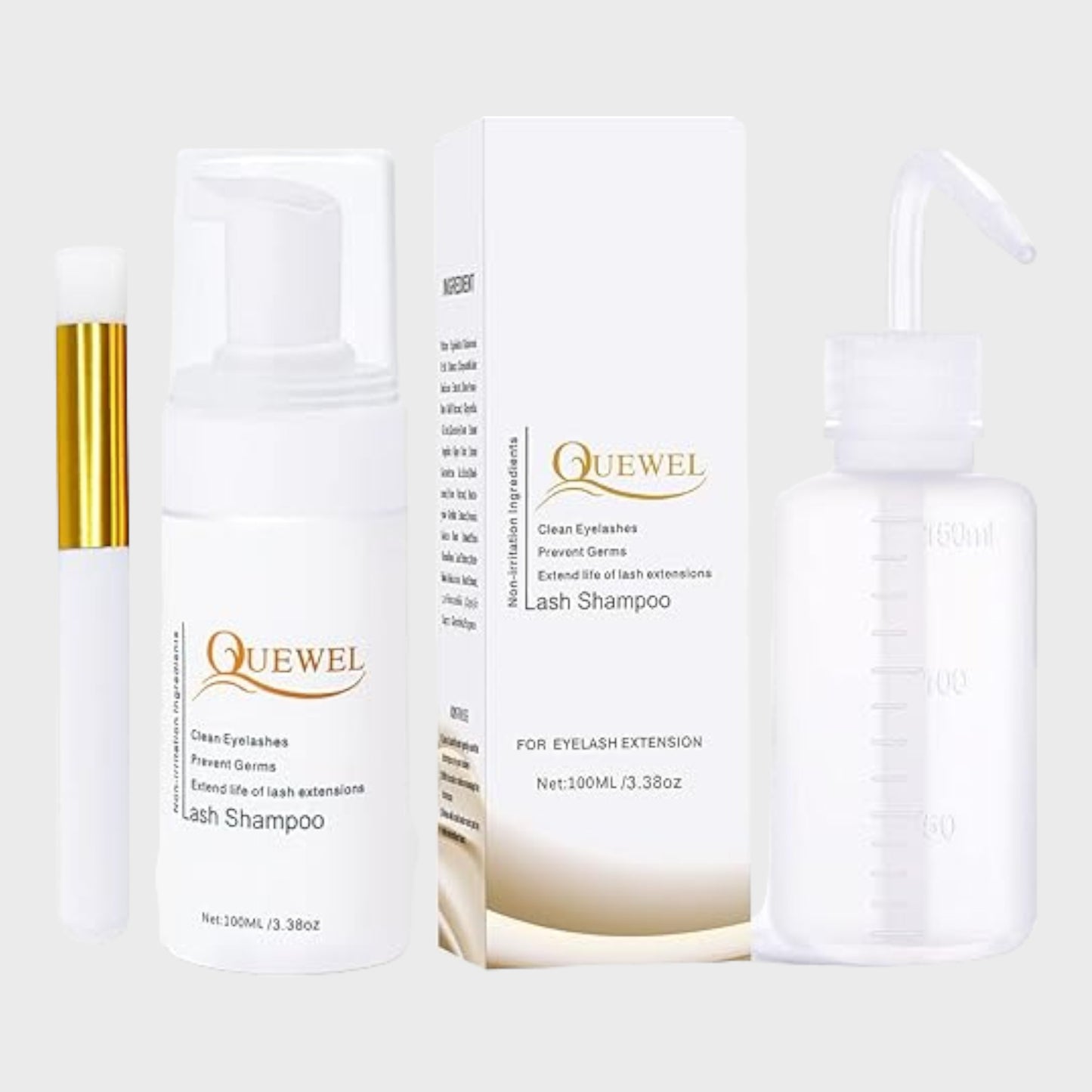 QUEWEL Eyelash Shampoo Kit 100ml