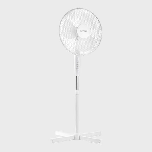 Pedestal Fan - 16 Inches - White