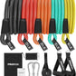ProIron Resistance Bands Set Model PRO LLS01 1 Includes Yellow Green Red Black