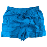 River Island Summer Safari Shorts Size L Women's Bright Blue Casual Loose Fit