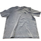 River Island Casual T-Shirt Blue Men’s Short Sleeve Blend Crew Neck Size M