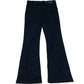 River Island Flare Trousers Girls Black Denim Stretch Stretchy Jeans 7 Years