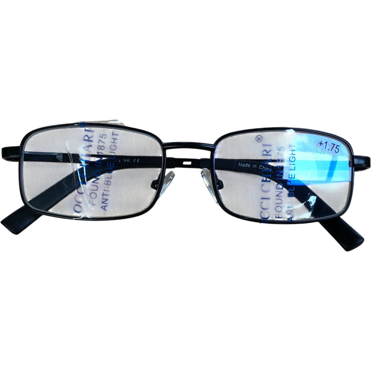 Occi Chiari Reading Glasses +1.75 Anti Blue Light