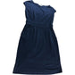 Branded Petite Navy Jersey Dress - Size 12