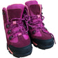 Mountain Warehouse Kids Waterproof Hiking Boots Pink Suede UK 1 Youth