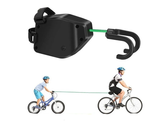 UPRONEX Bicycle Tow Rope Manual Cycling Tow Bar Attachment Kit