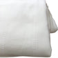 Superking Organic Cotton Blanket 280x260cm White Soft Textured Throw