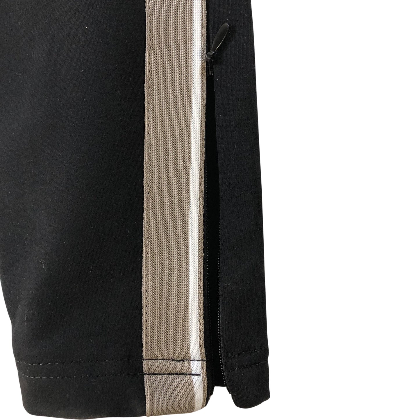 Women's Black Trousers Slim Fit Panel Design UK6