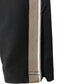 Women's Black Trousers Slim Fit Panel Design UK8