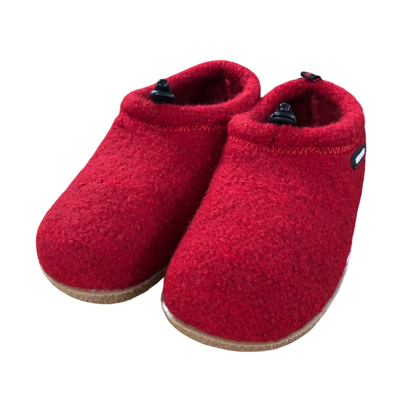 Giesswein Vent Slippers UK4 Women's Merino Wool Flat Chili Red Comfort Shoes