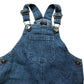 KIABI Baby Dungarees 6 Months Denim Blue Adjustable Strap Cotton