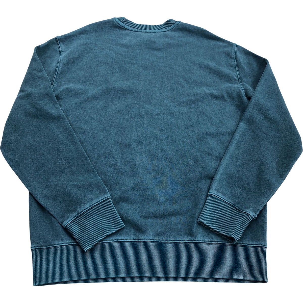 Dark Plumber Grey Crew Neck Pullover Casual Style Size M