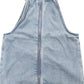 River Island Denim Sleeveless Top 10Yrs Women's Floral Embroidered Blue