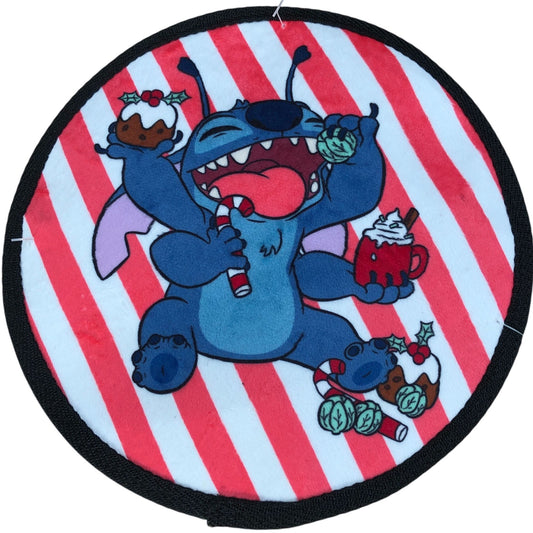 Stitch Plush Round Squeaky Dog Toy