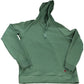 Vitality 2XS Unisex Hoodie Green Lightweight Pullover Activewear Top