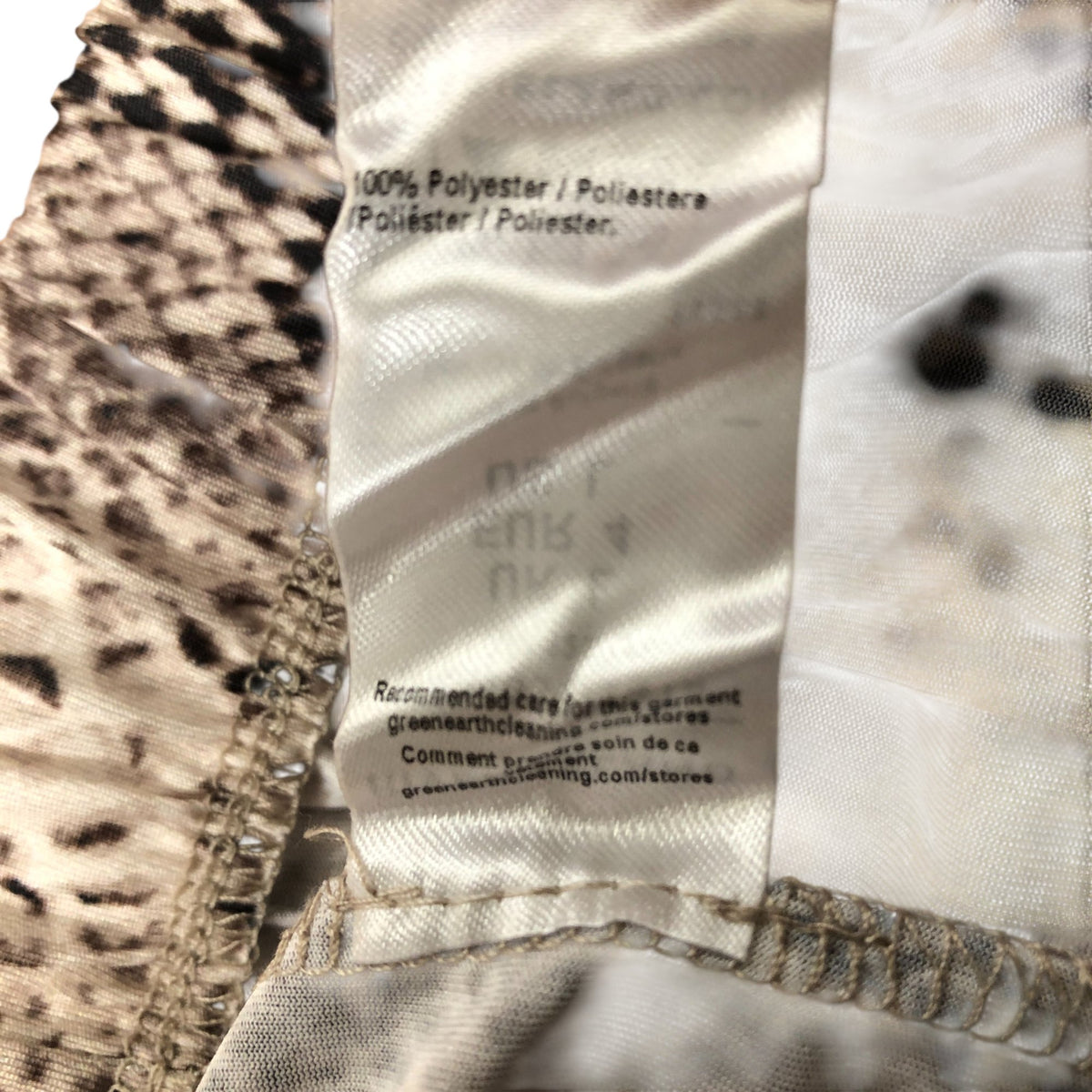 River Island Python Print Trousers Women's Fashion Trousers Wide Leg UK Large