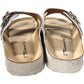 Tamaris Antelope Sandals UK6 Women's Beige Suede Buckle Comfort Shoes