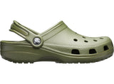 CROCS Classic Clogs Size 9M/10W Green Unisex Lightweight Comfortable Sandals