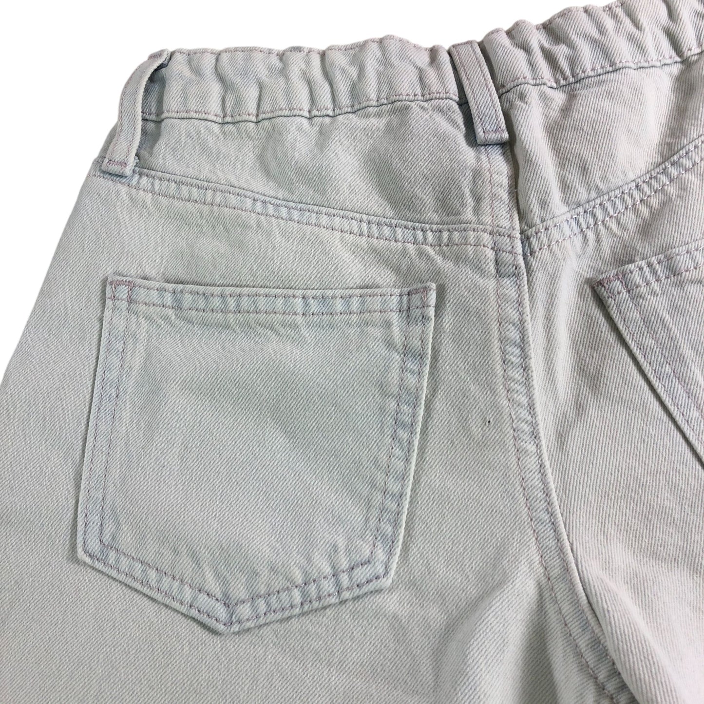 River Island Denim Shorts Girls Light Denim 5-6 Years