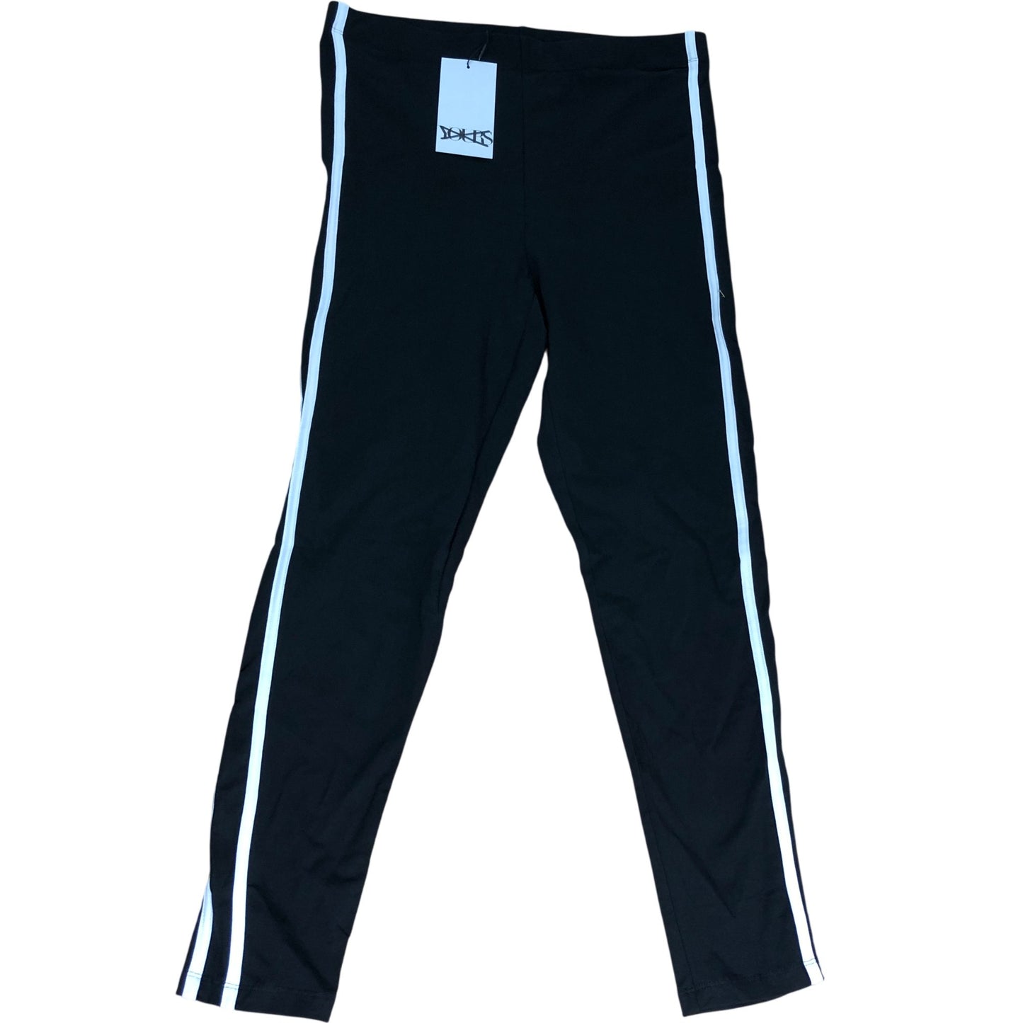 Yours Clothing Black Track Trousers Women's Activewear Stretchy Style
