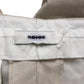 Men's Beige Tailored Fit Formal Style Trousers with Cuffs 36"
