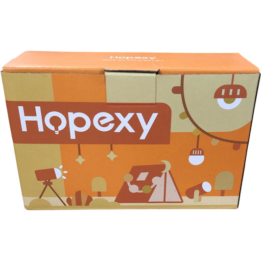 Hopexy 100LEDs Fairy Lights Warm White Clear Wire String Light Bright