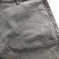 Wide Leg Trousers Size UK18R Women's Green Cotton Blend High Waist