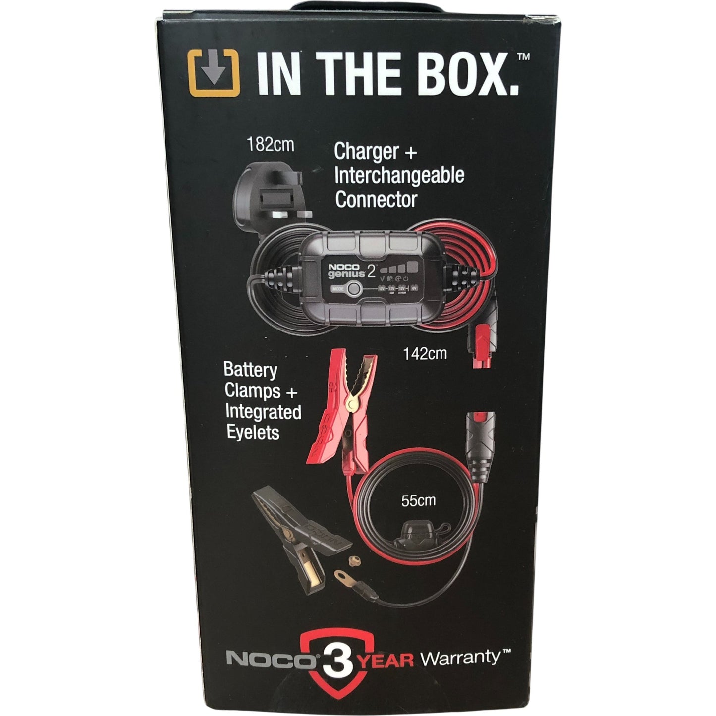 Noco Genius 2 Battery Charger 2A 6V 12V Maintainer Smart Charger New