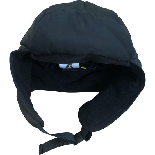 Wadded Winter Hat Jet Black One Size