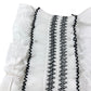 River Island Women's UK18 White Blouse Top With Frill Sleeves And Embroidery