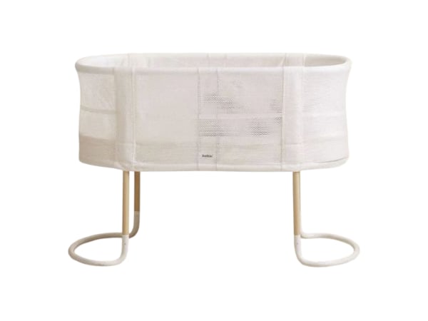BabyBjörn Baby Crib Airy Crib Where Baby Sleeps Safely 0-2 Years White